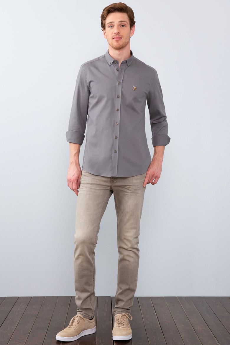Erkek Gri Gömlek - 50207092010