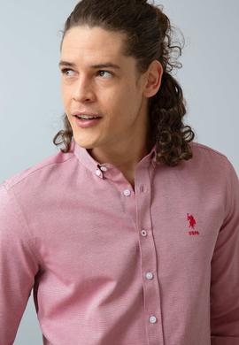 Erkek Kırmızı Gömlek Uzunkol - 50209189025