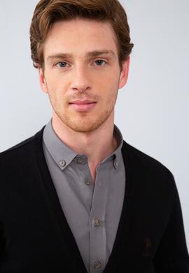 Erkek Siyah  Triko Hırka - 50211250027