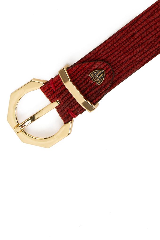 Kadın Kırmızı Kemer