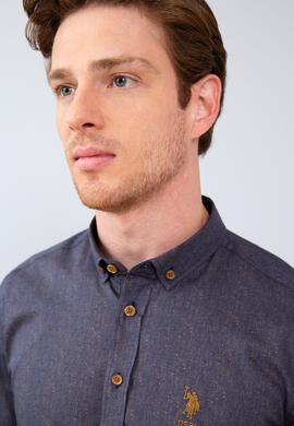 Erkek Lacivert Gömlek Uzunkol - 50213509010