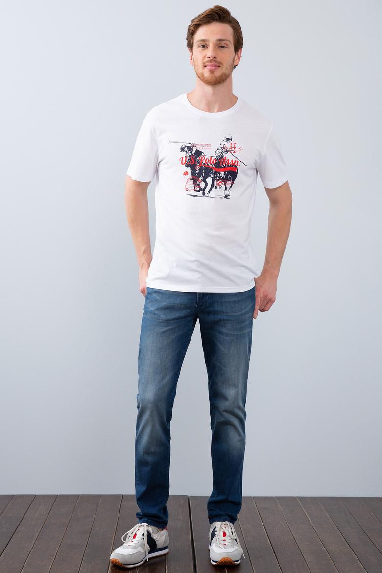 Erkek Beyaz Tişört - 50213554001