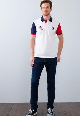 Erkek Lacivert Polo Yaka T-Shirt - 50213578020