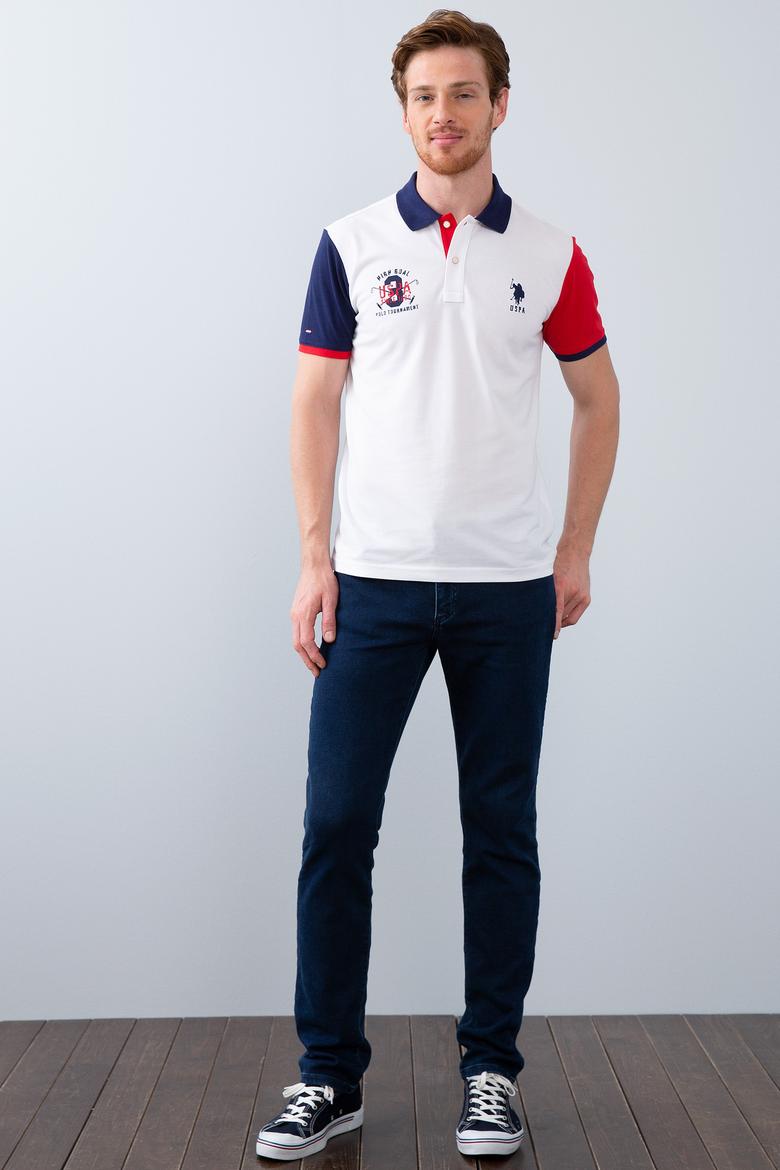 Erkek Lacivert Polo Yaka T-Shirt - 50213578020