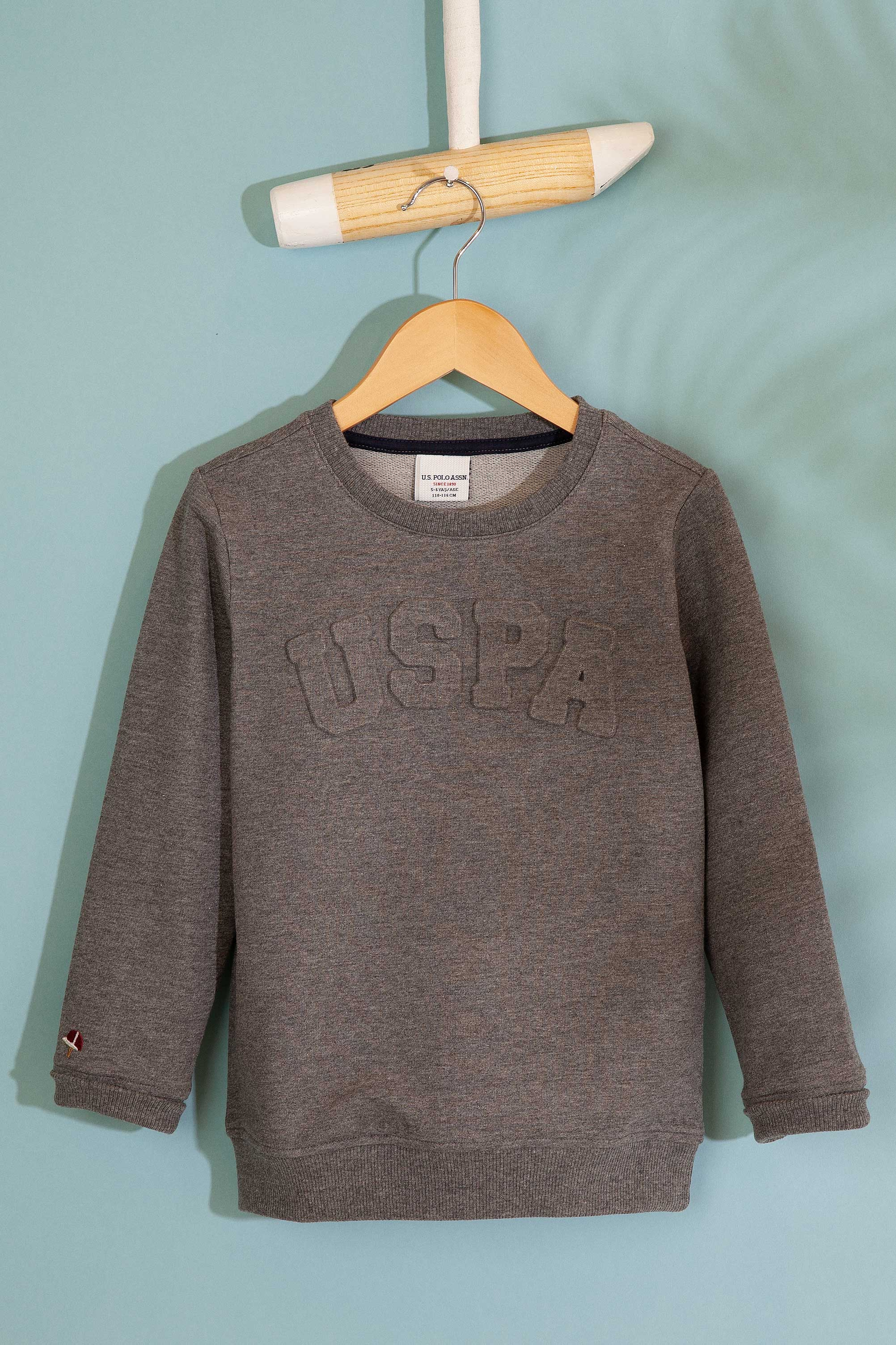 Çocuk Gri Sweatshirt - Image 1