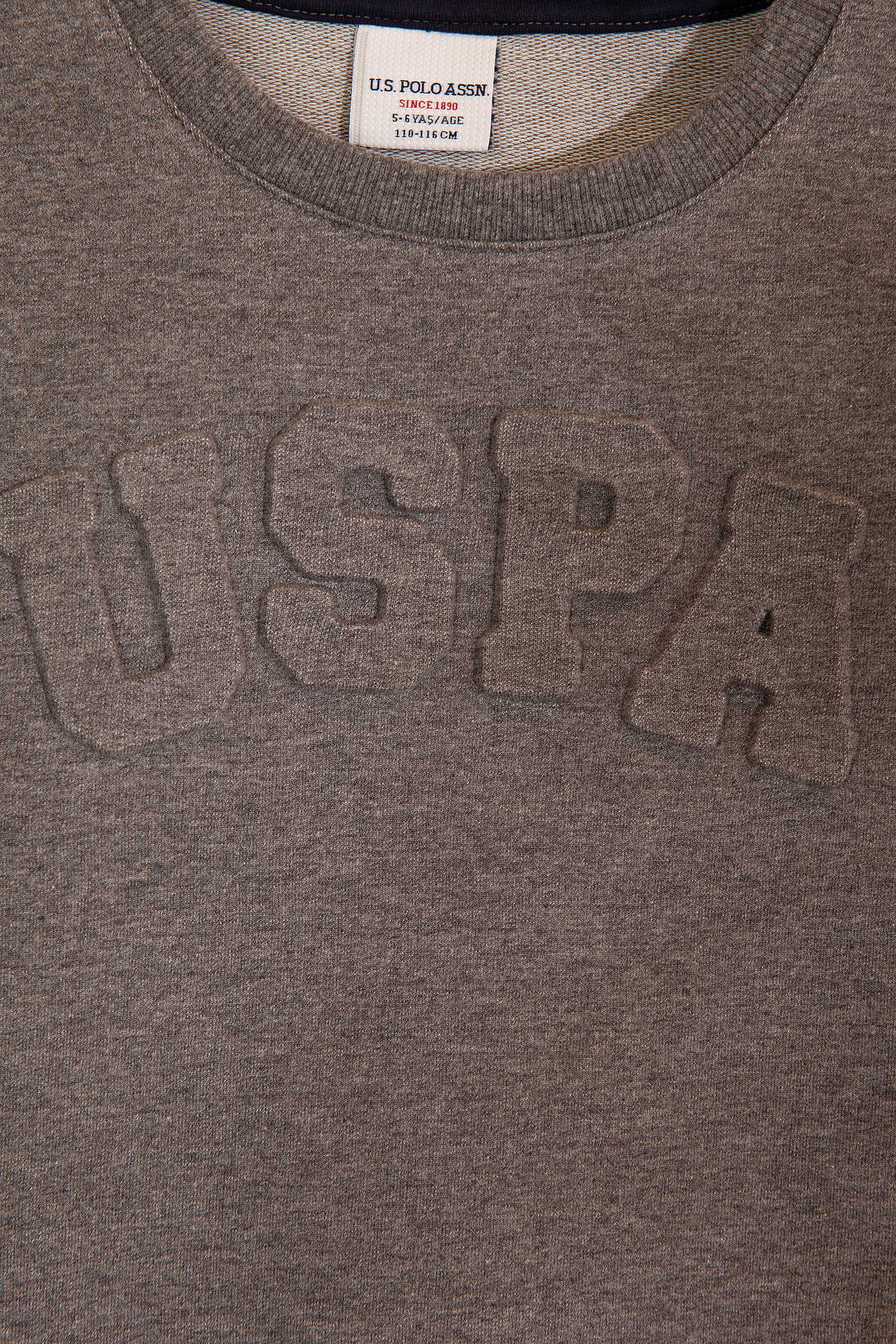 Çocuk Gri Sweatshirt
