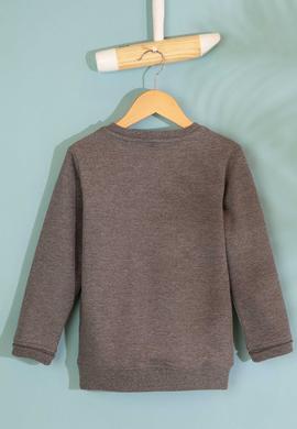 Çocuk Gri Sweatshirt - 50213630039