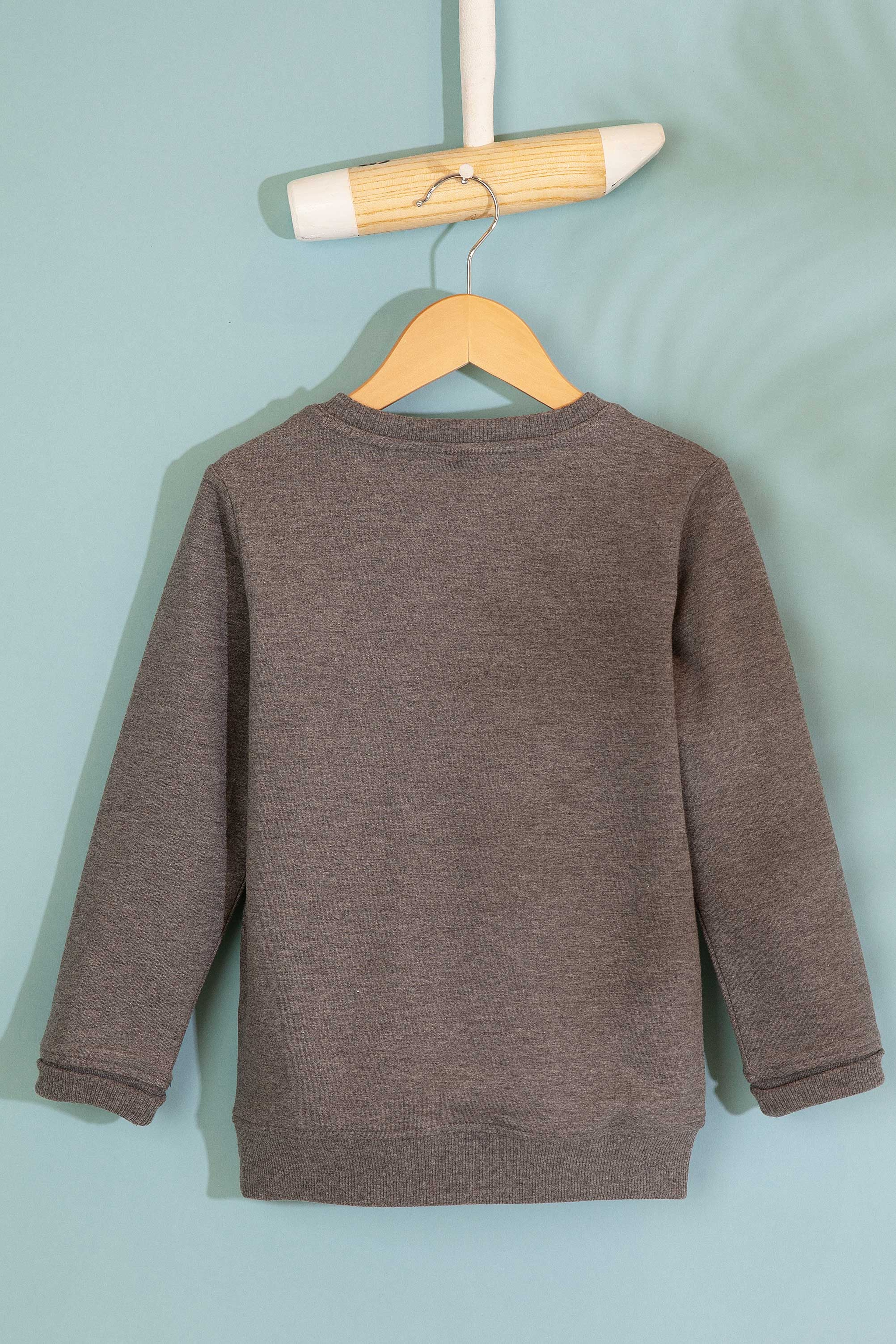 Çocuk Gri Sweatshirt
