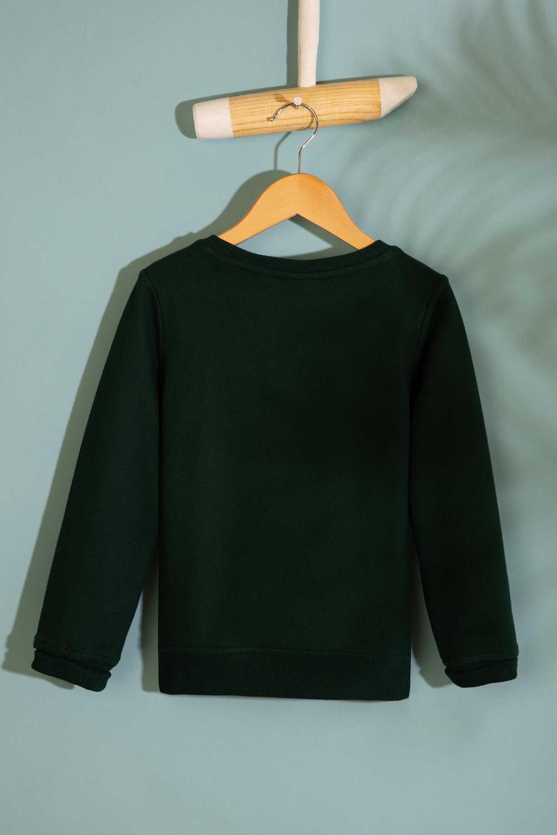 Çocuk Yeşil Sweatshirt Basic - 50213662058