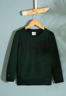 Çocuk Yeşil Sweatshirt Basic - 50213662058