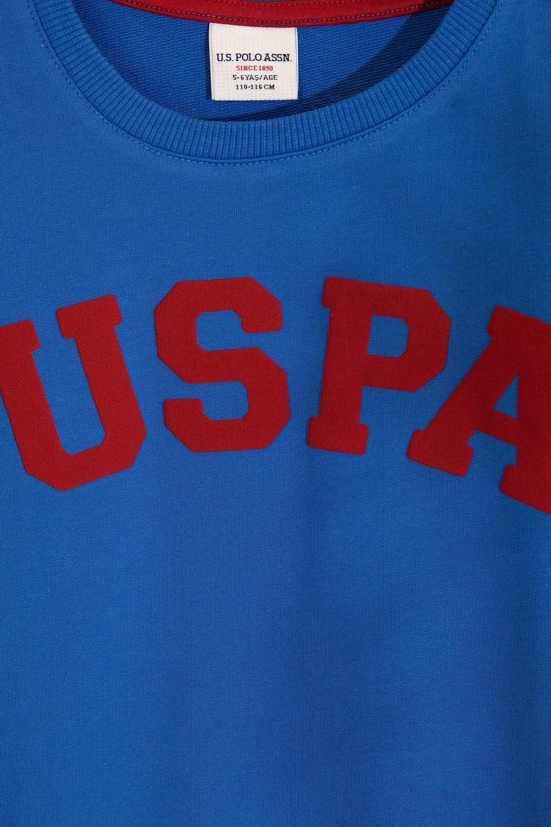 Çocuk Mavi Sweatshirt Basic - 50213662019