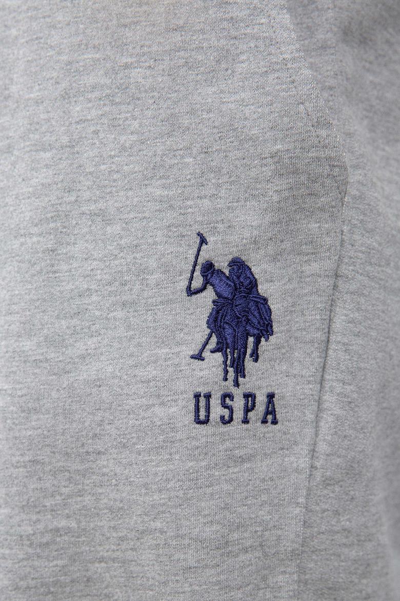 Erkek Gri Melanj  Örme Şort - 50213664024