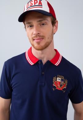 Erkek Lacivert Polo Yaka T-Shirt - 50213693019