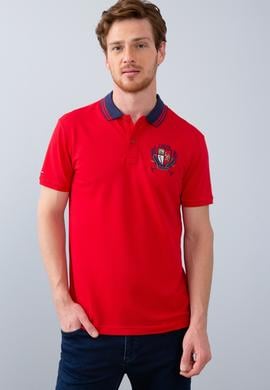 Erkek Kırmızı Polo Yaka T-Shirt - 50213693009