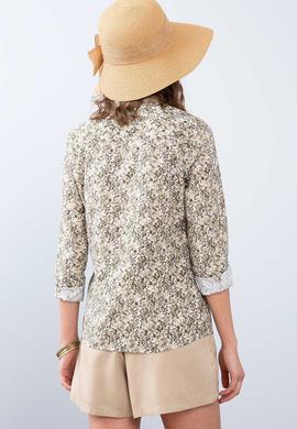 Kadın Yeşil Gömlek Uzunkol - 50213818004