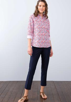 Kadın Kırmızı Uzun Kollu Gömlek - 50213818012