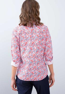 Kadın Kırmızı Uzun Kollu Gömlek - 50213818012