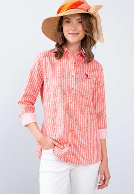 Kadın Kırmızı Gömlek - 50213833015