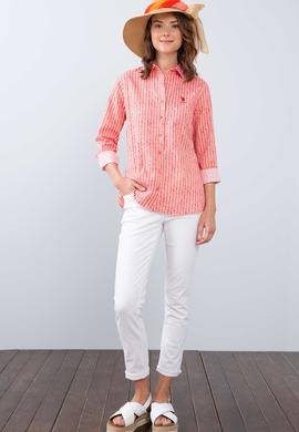 Kadın Kırmızı Gömlek - 50213833015