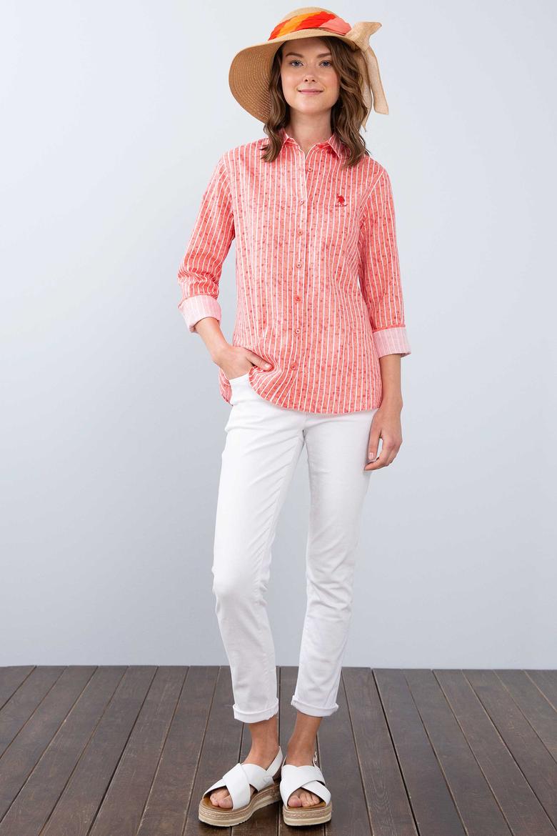 Kadın Kırmızı Gömlek - 50213833015