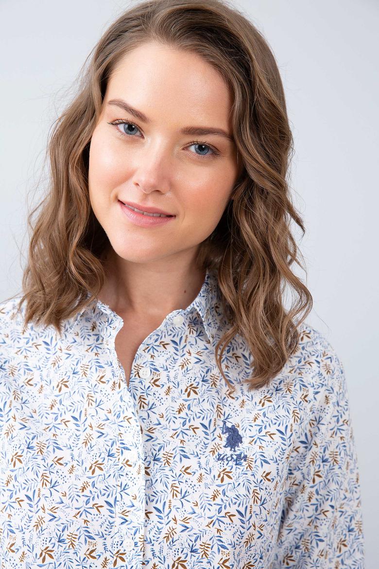 Kadın Kahverengi Gömlek