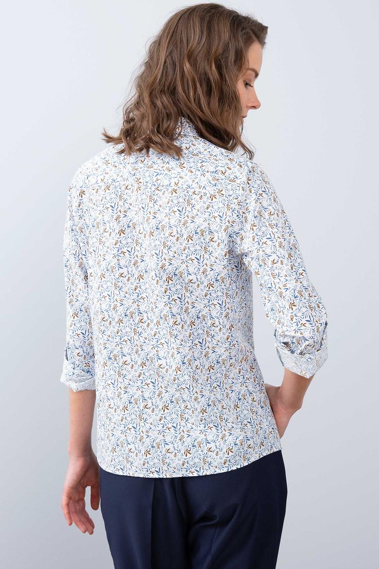 Kadın Kahverengi Gömlek - 50213837006