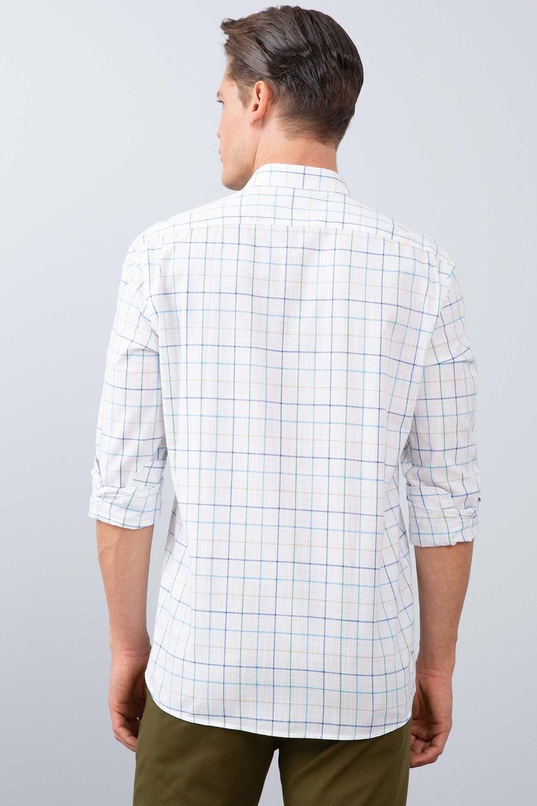 Erkek Beyaz Gömlek Uzunkol - 50213922007