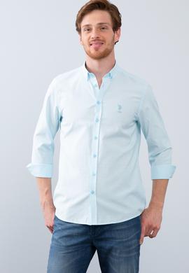 Erkek Yeşil Gömlek Uzunkol - 50214005011