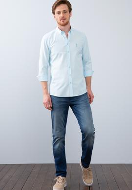 Erkek Yeşil Gömlek Uzunkol - 50214005011