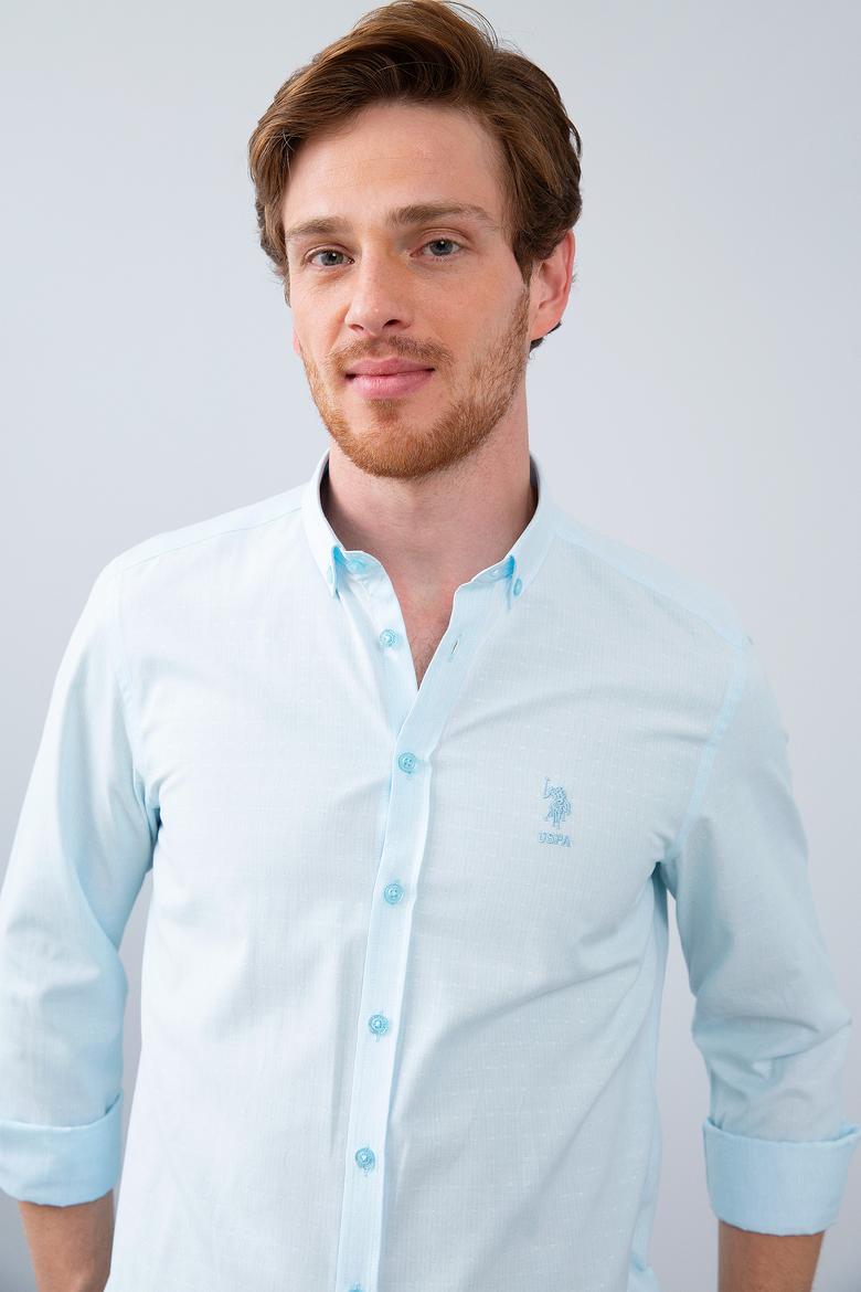 Erkek Yeşil Gömlek Uzunkol - 50214005011