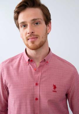 Erkek Kırmızı Gömlek Uzunkol - 50214005022