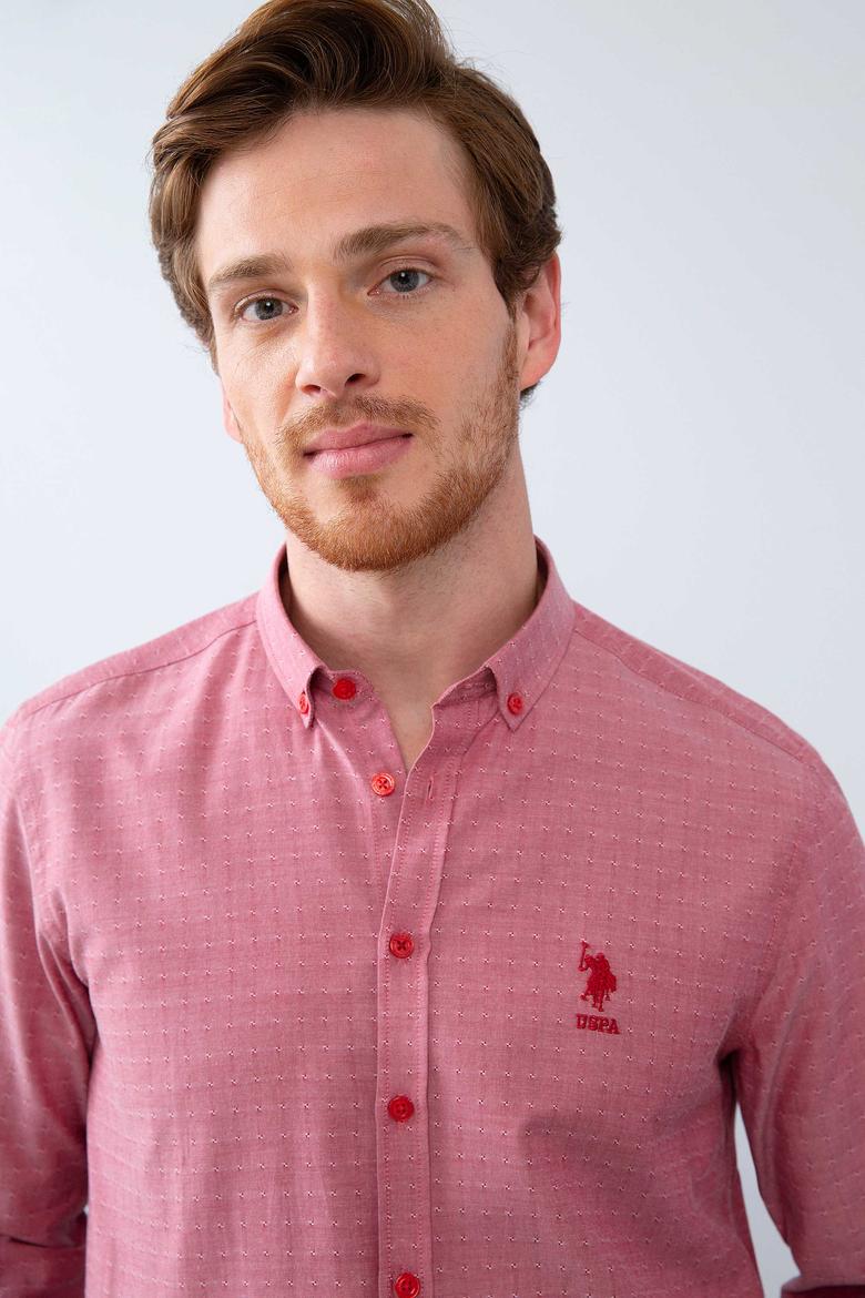 Erkek Kırmızı Gömlek Uzunkol - 50214005022