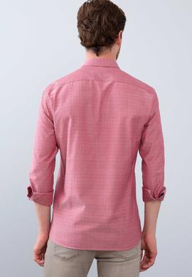 Erkek Kırmızı Gömlek Uzunkol - 50214005022