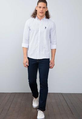 Erkek Beyaz Gömlek Uzunkol - 50214016019