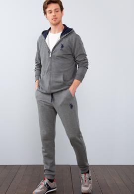 Erkek Antrasit Melanj Örme Hırka - 50207316027