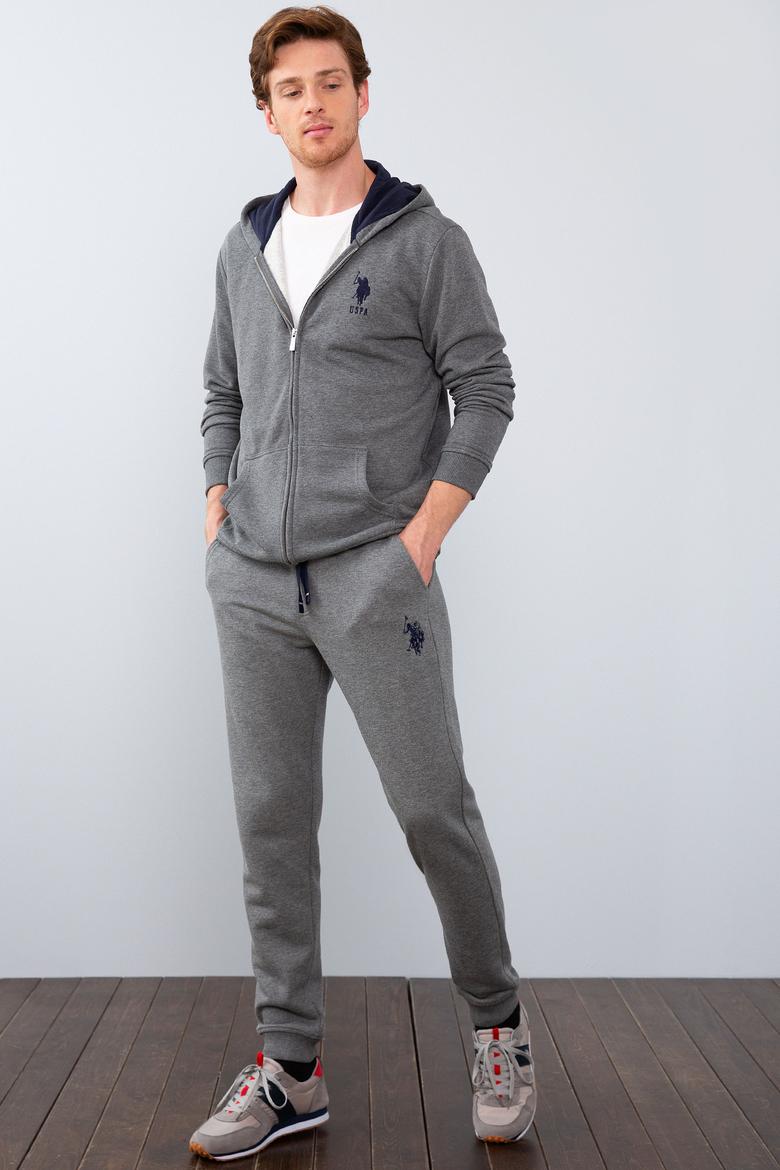 Erkek Antrasit Melanj Örme Hırka - 50207316027