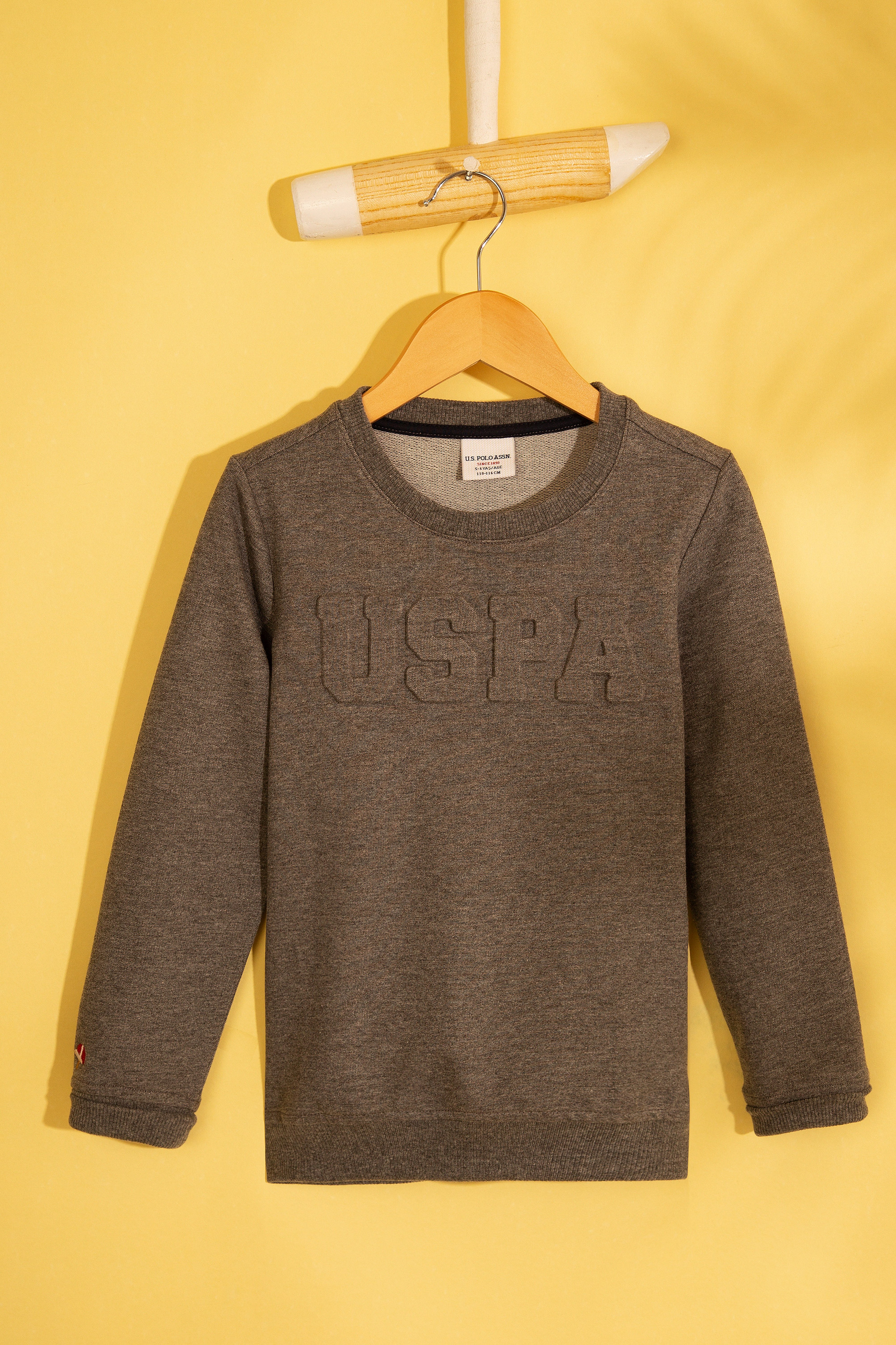 Çocuk Gri Sweatshirt