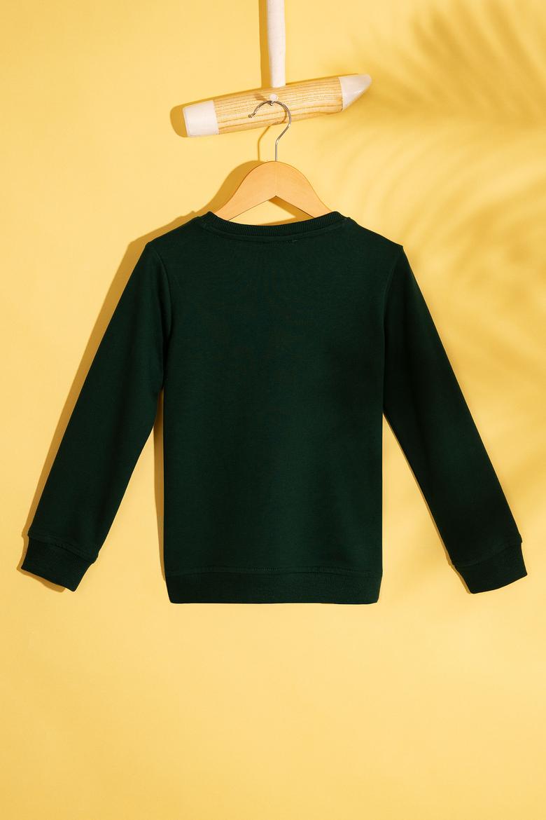 Çocuk Yeşil Sweatshirt - 50207319034
