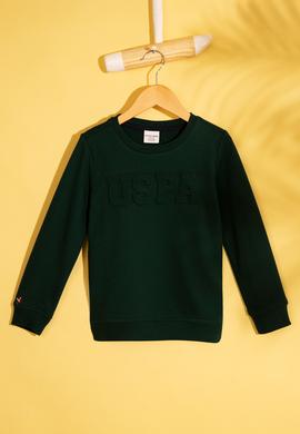 Çocuk Yeşil Sweatshirt - 50207319034