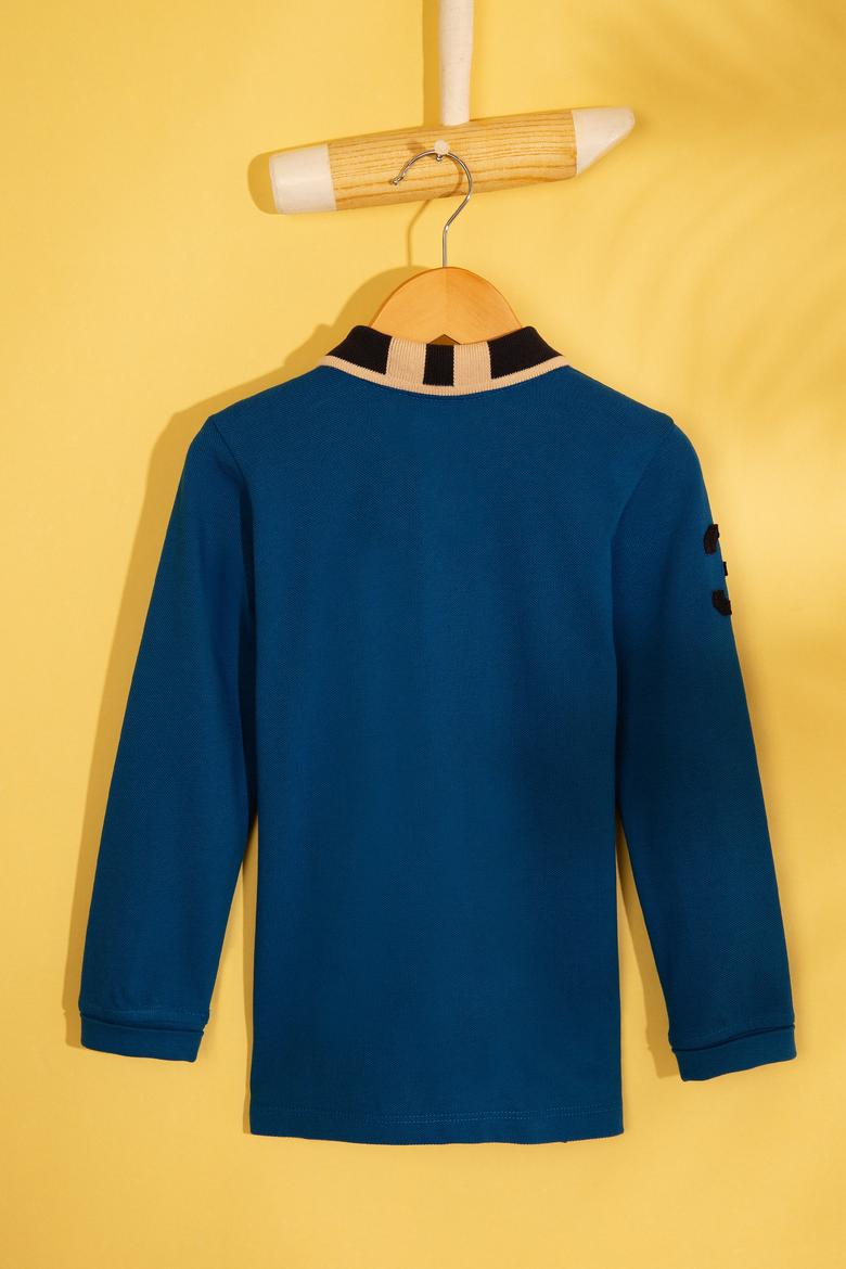 Çocuk Mavi Sweatshirt - 50207323133