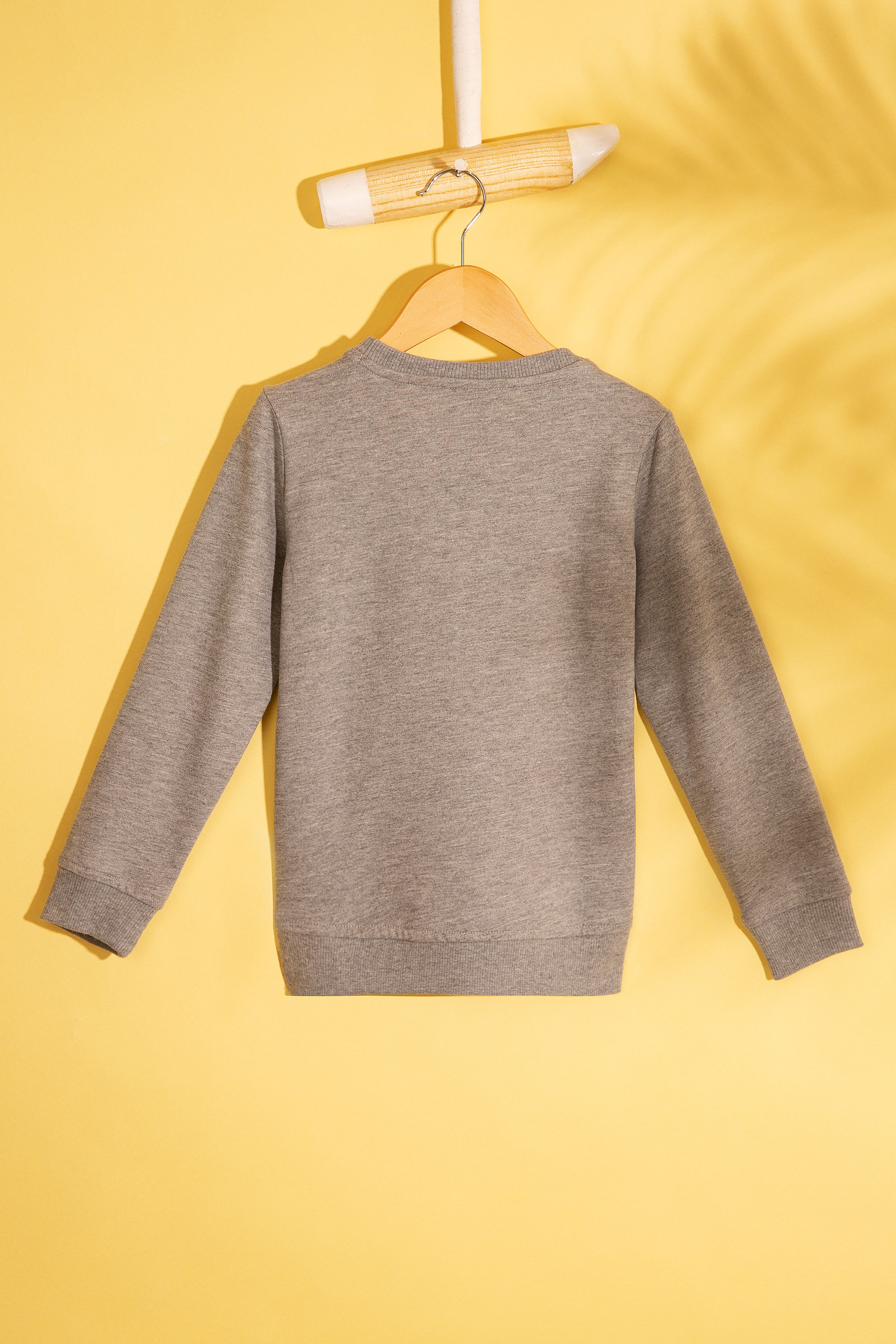 Çocuk Gri Sweatshirt Basic
