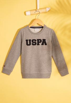 Çocuk Gri Sweatshirt Basic - 50207327067