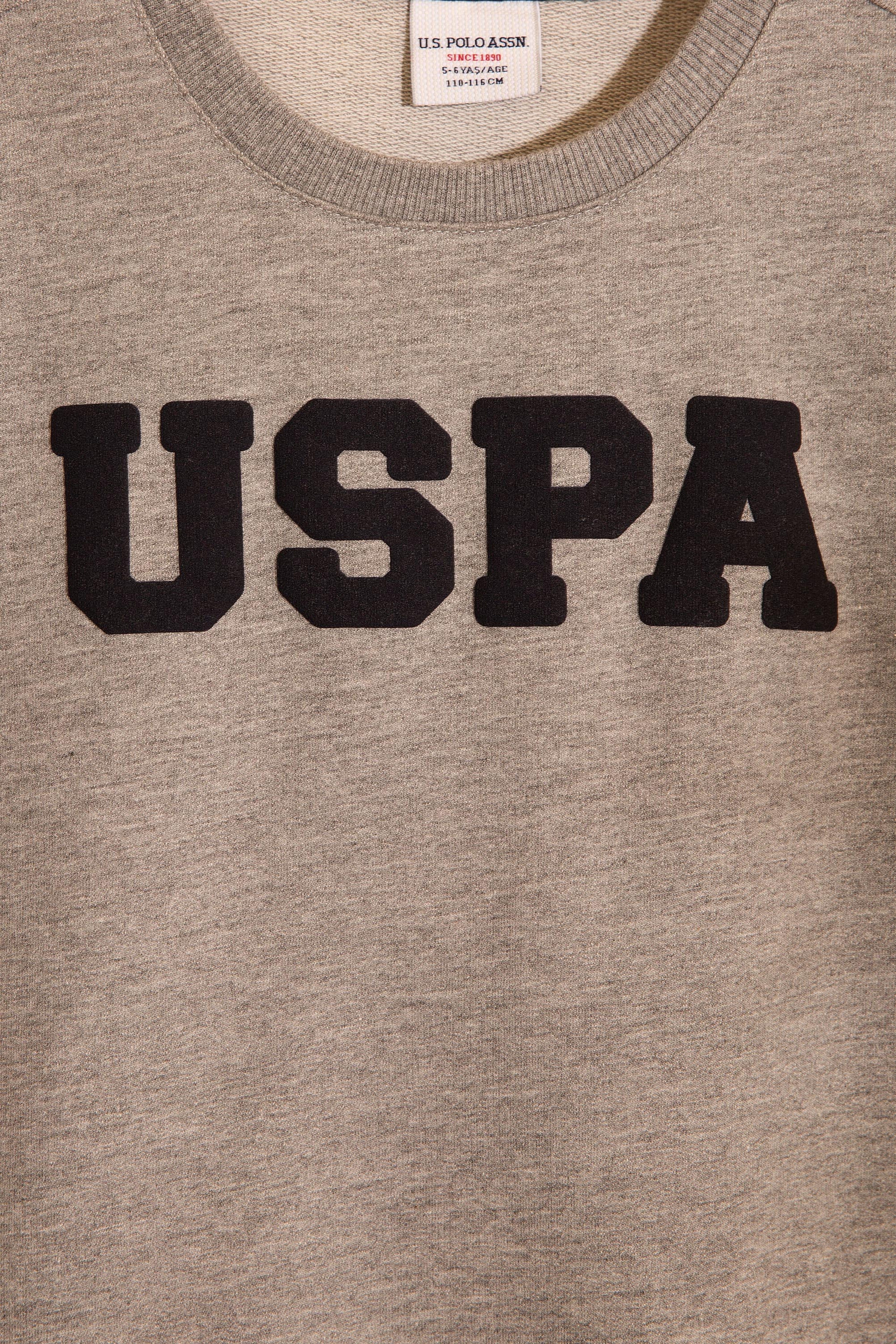 Çocuk Gri Sweatshirt Basic