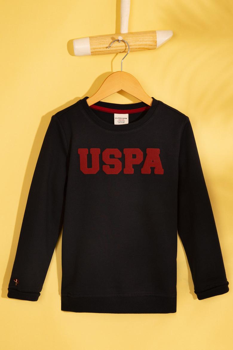 Çocuk Lacivert Sweatshirt Basic