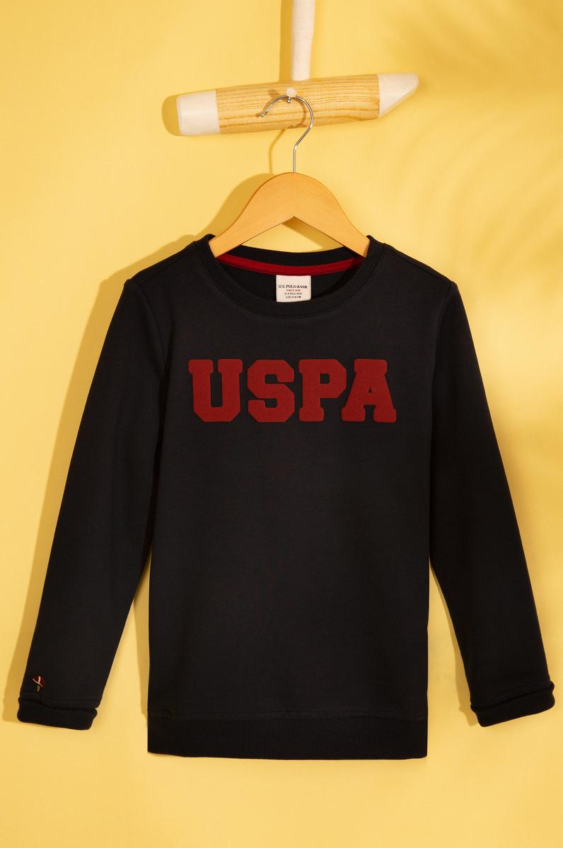 Çocuk Lacivert Sweatshirt Basic