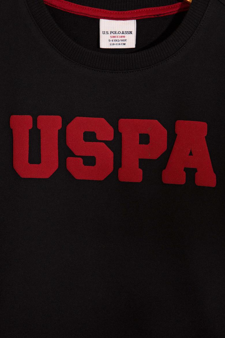 Çocuk Siyah Sweatshirt Basic - 50207327033