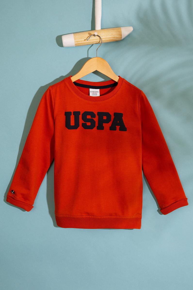 Çocuk Turuncu Sweatshirt Basic