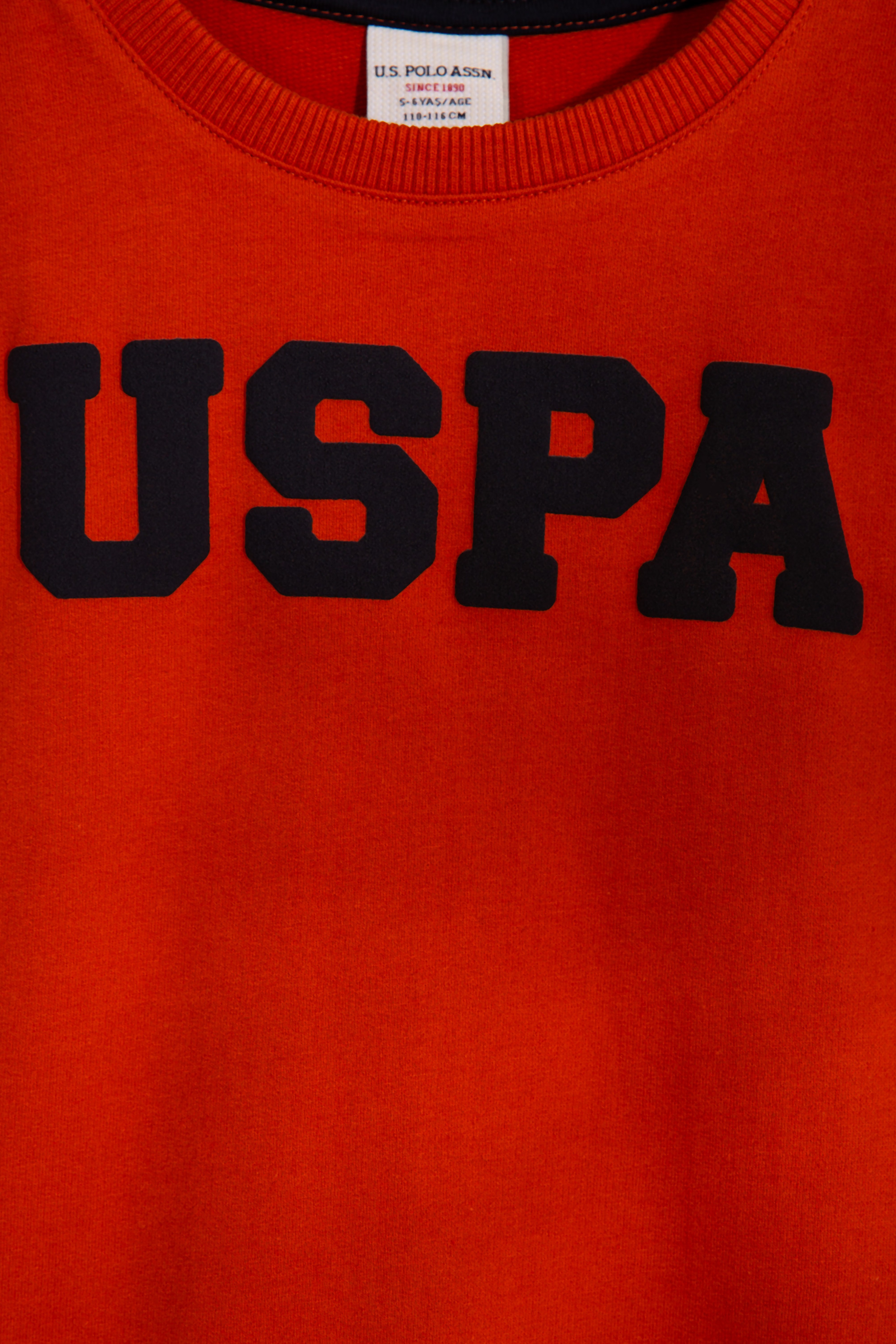 Çocuk Turuncu Sweatshirt Basic - Image 3