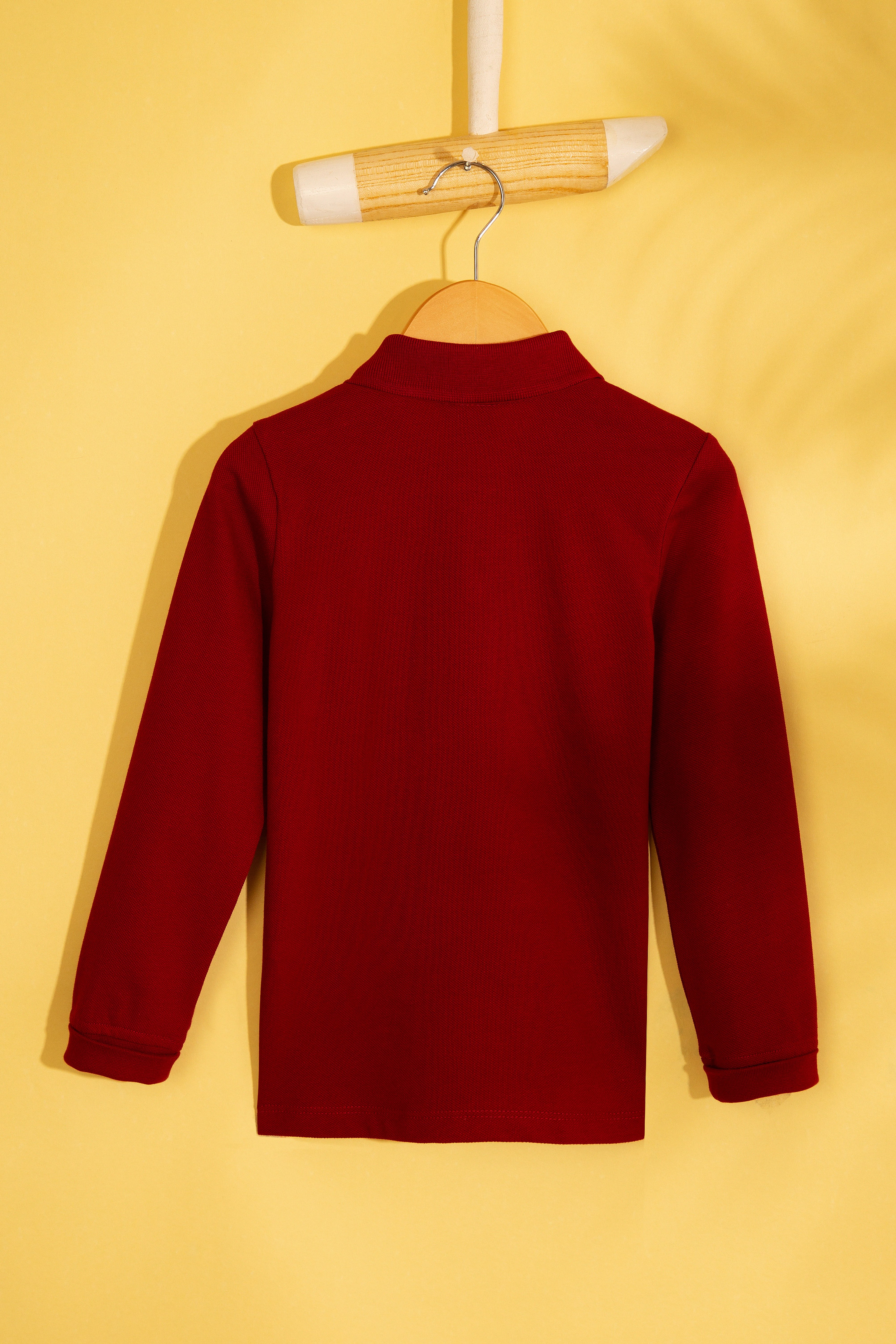 Çocuk Bordo Sweatshirt