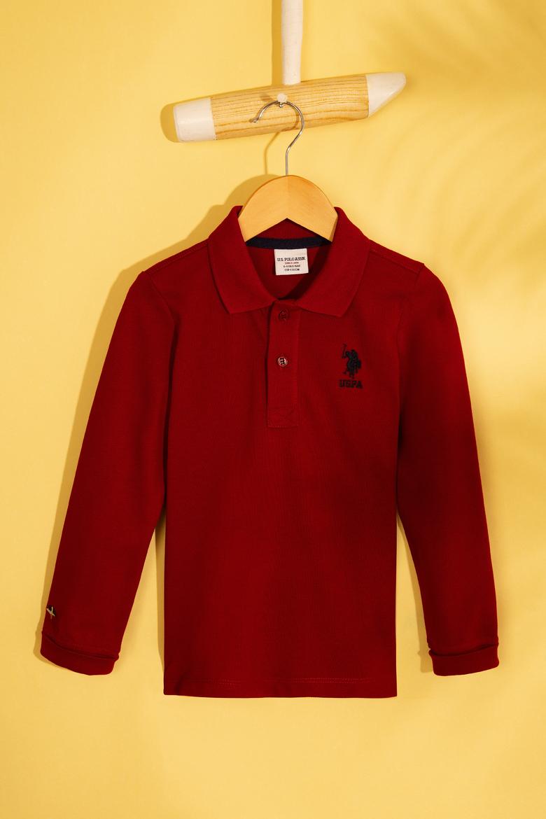 Çocuk Bordo Sweatshirt